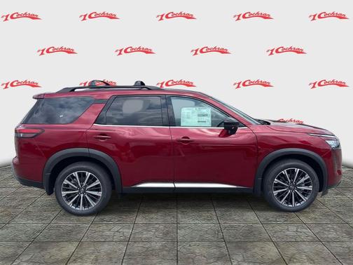 Scarlet Ember Tintcoat 2026 Nissan Pathfinder Platinum