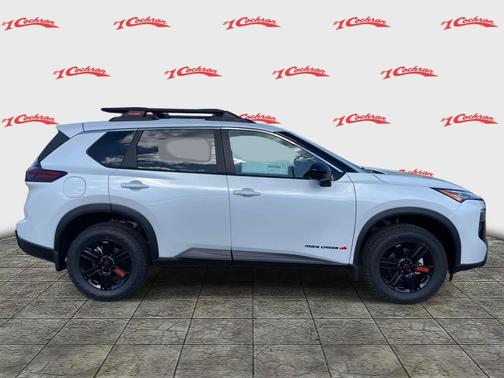 Everest White Pearl Tricoat 2026 Nissan Rogue Rock Creek