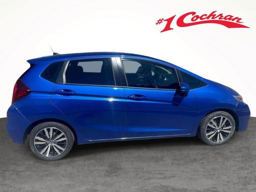 Aegean Blue Metallic 2019 Honda Fit EX