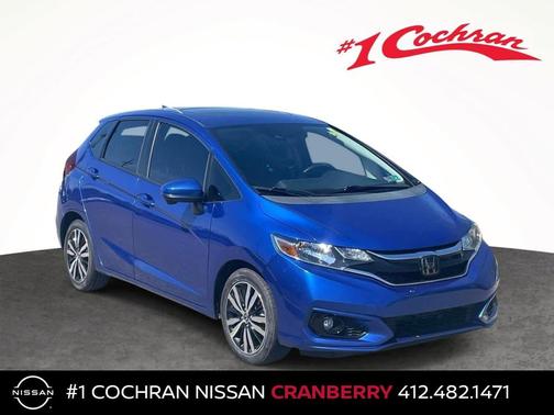 Aegean Blue Metallic 2019 Honda Fit EX