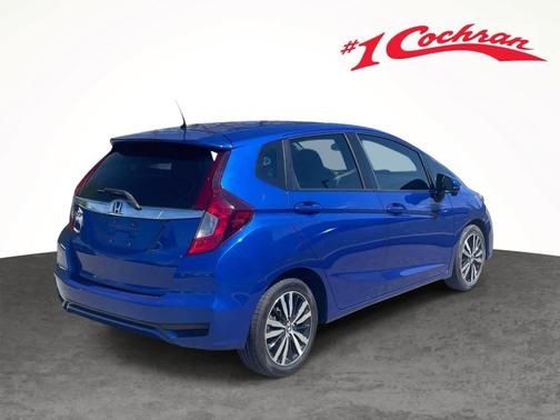 Aegean Blue Metallic 2019 Honda Fit EX