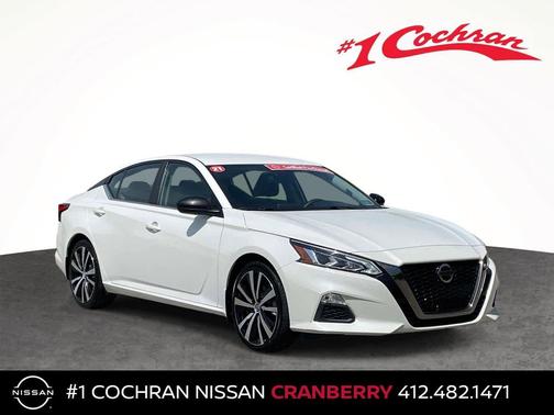 Pearl White Tricoat 2021 Nissan Altima SR FWD