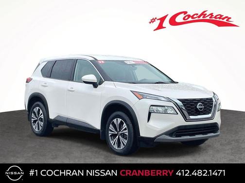 Pearl White Tricoat 2023 Nissan Rogue SV