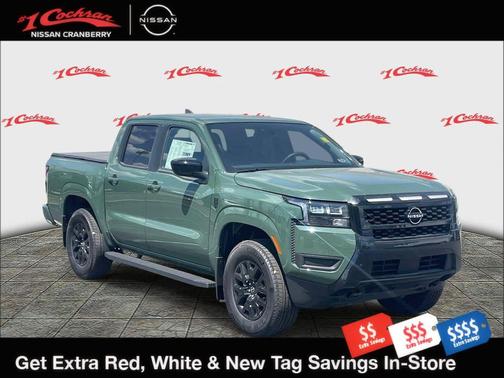 Tactical Green Metallic 2026 Nissan Frontier SV