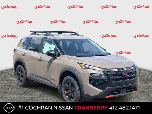 Baja Storm Metallic 2026 Nissan Rogue Rock Creek