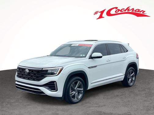Opal White Pearl 2024 Volkswagen Atlas Cross Sport 2.0T SEL