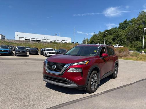 Scarlet Ember Tintcoat 2023 Nissan Rogue SV