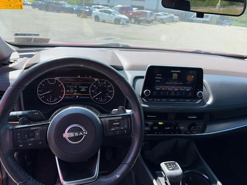 Scarlet Ember Tintcoat 2023 Nissan Rogue SV