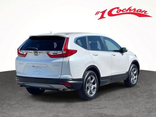 Platinum White Pearl 2019 Honda CR-V EX
