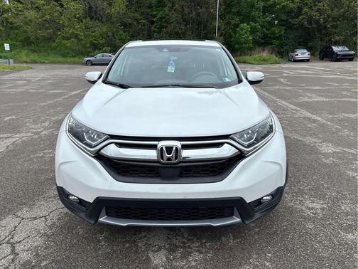 Platinum White Pearl 2019 Honda CR-V EX