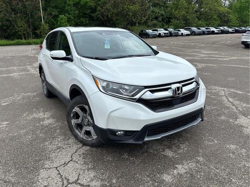 Platinum White Pearl 2019 Honda CR-V EX