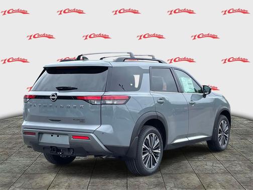 Boulder Gray Pearl 2026 Nissan Pathfinder Platinum