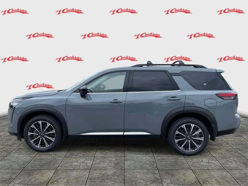 Boulder Gray Pearl 2026 Nissan Pathfinder Platinum