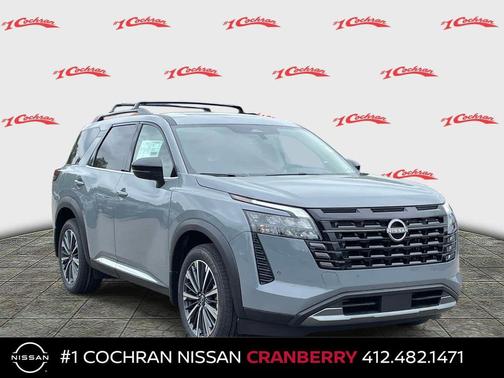 Boulder Gray Pearl 2026 Nissan Pathfinder Platinum