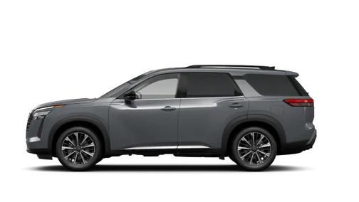 Boulder Gray Pearl 2026 Nissan Pathfinder Platinum