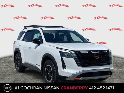 Everest White Pearl Tricoat 2026 Nissan Pathfinder Rock Creek