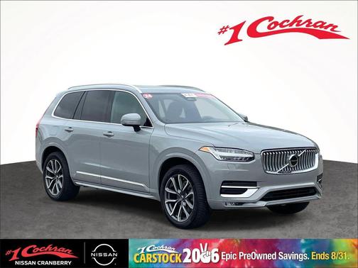 Vapour Grey Metallic 2024 Volvo XC90 B5 Core Bright Theme