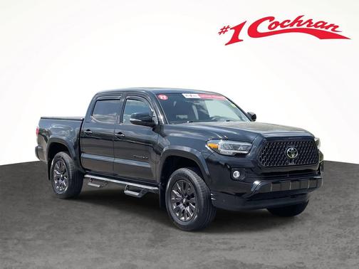 Midnight Black Metallic 2022 Toyota Tacoma Limited