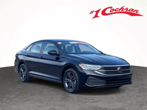 Deep Black Pearl 2022 Volkswagen Jetta 1.5T SE