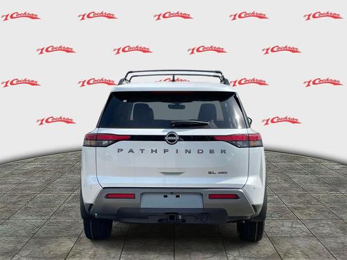 Everest White Pearl Tricoat 2026 Nissan Pathfinder SL