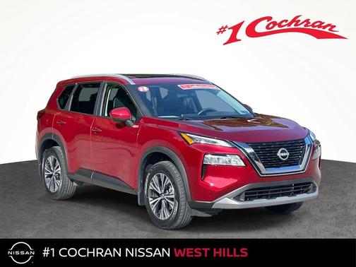 Scarlet Ember Tintcoat 2023 Nissan Rogue SV