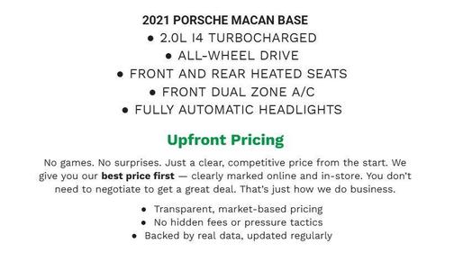 2021 Porsche Macan 