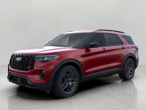 Rapid Red Metallic Tinted Clearcoat 2026 Ford Explorer ST