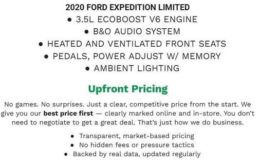 2020 Ford Expedition Limited