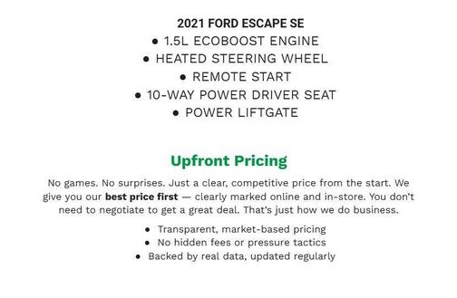 CARBONIZED GRAY 2021 Ford Escape SE