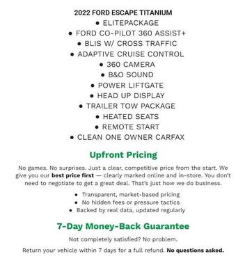 2022 Ford Escape Titanium