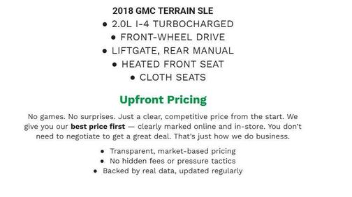 Graphite Gray Metallic 2018 GMC Terrain SLE