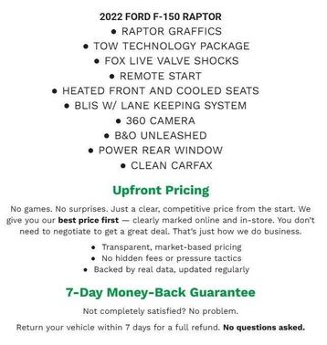 2022 Ford F-150 Raptor