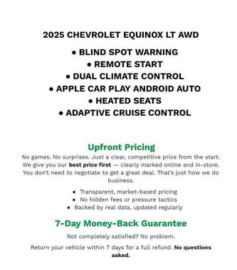 Mosaic Black Metallic 2025 Chevrolet Equinox 1LT