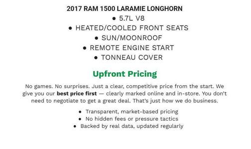 2017 RAM 1500 Longhorn