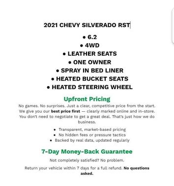 2021 Chevrolet Silverado 1500 RST