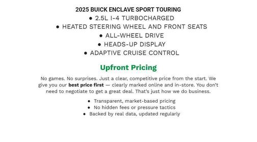 2025 Buick Enclave Sport Touring