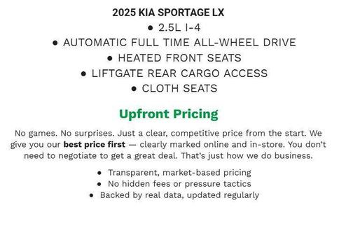 2025 Kia Sportage LX