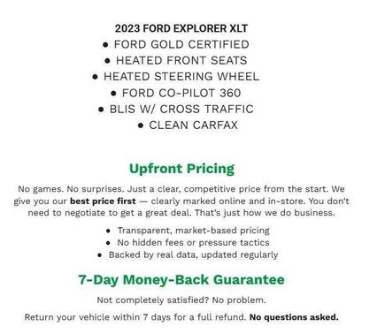 2023 Ford Explorer XLT