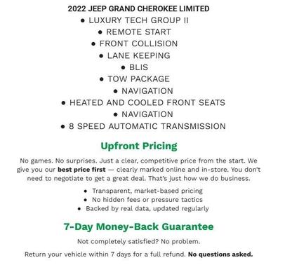 2022 Jeep Grand Cherokee Limited