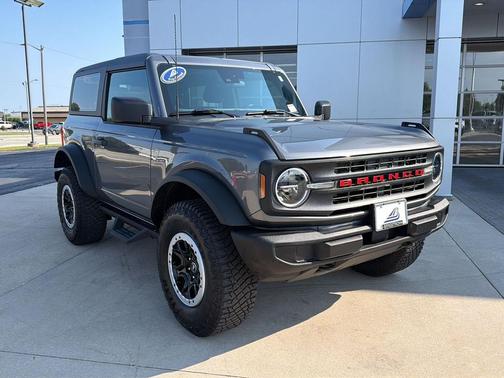 Carbonized Gray Metallic 2022 Ford Bronco Base 2 Door Advanced 4x4