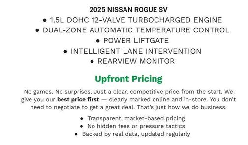 2025 Nissan Rogue SV