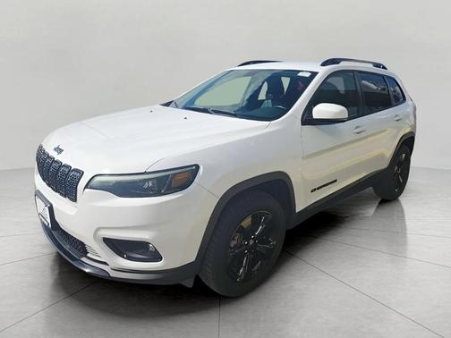 Bright White Clearcoat 2019 Jeep Cherokee Altitude