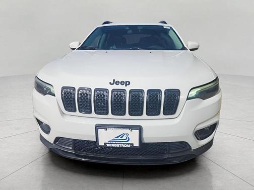 Bright White Clearcoat 2019 Jeep Cherokee Altitude