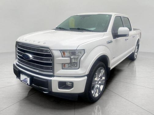 WHITE PLATINUM METALLIC TC 2017 Ford F-150 Limited