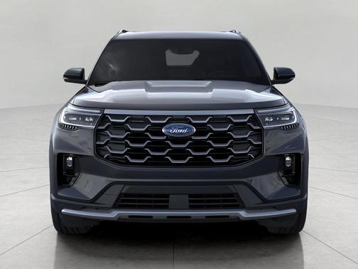 AGATE BLACK METALLIC 2026 Ford Explorer Platinum