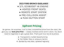CARBONIZED GRAY METALLIC 2023 Ford Bronco Badlands