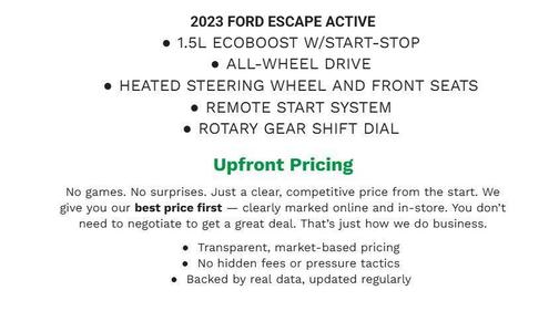 2023 Ford Escape Active