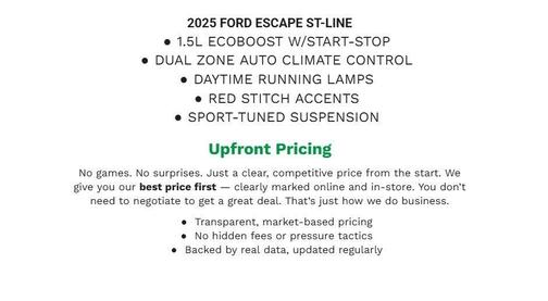 2025 Ford Escape ST-Line