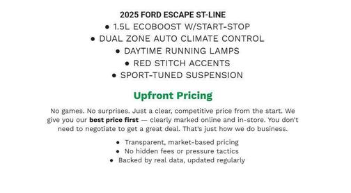 2025 Ford Escape ST-Line