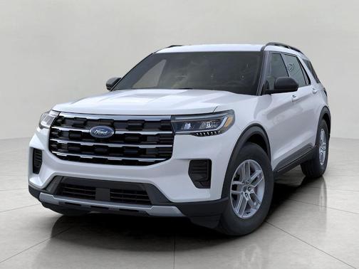 SPACE WHITE METALLIC 2026 Ford Explorer Active w/200A Pkg